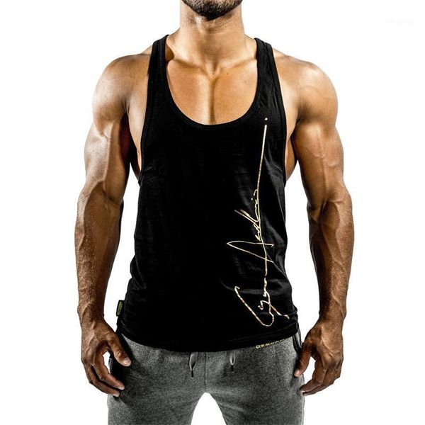 

running jerseys muscle kid brothers sports vest men's fitness summer sleeveless training sweat absorbing loose-fit runni1, Black;blue
