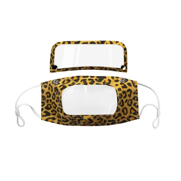 

adult's face mask smile clear mouth expression lip reading face mask with detachable eyes shield earloop mask face mouth cover wmtthr