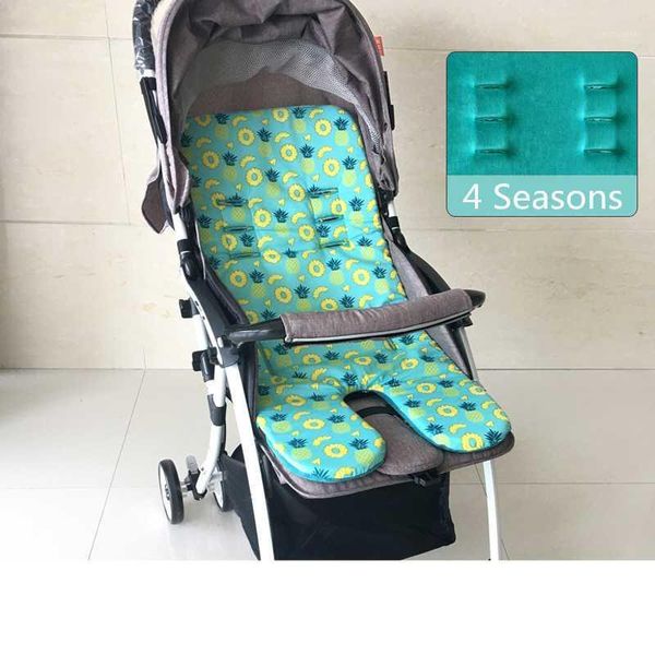 

all seasons used baby stroller cushion pushchair baby car seat pad soft pram mattress carriage dining chair stroller mat1