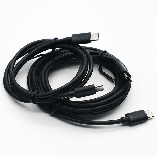 

300pcs/lot type c to type c cable 3a 60w fast charging 10gbps high speed data transmission fro samsung huawei moto lg