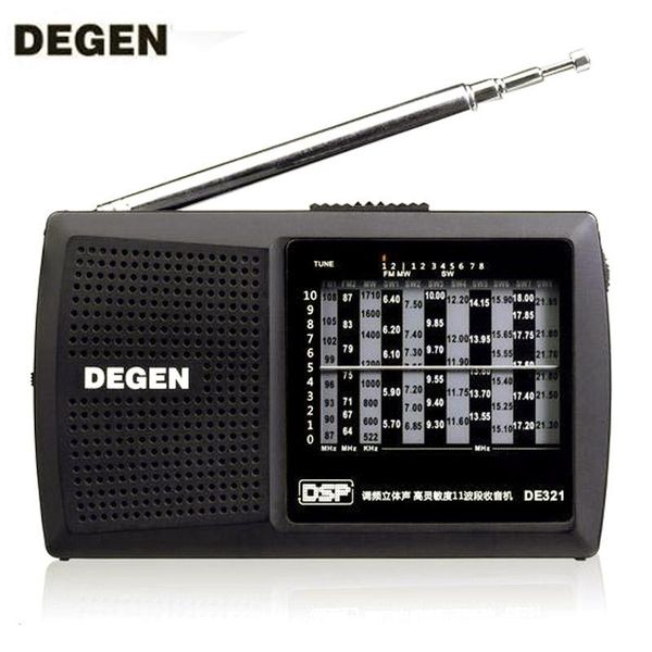 

degen de321 fm stereo mw sw radio dsp world band receiver full band radio fm