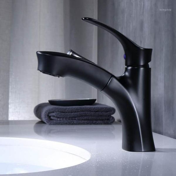 

pull out bathroom basin sink faucet cold water mixer tap black faucets bathroom faucet1