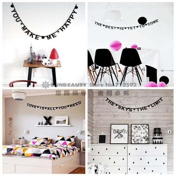 

diy letters&symbols party banner decoration p props wall background hanging decor wedding shower birthday banner supplies1
