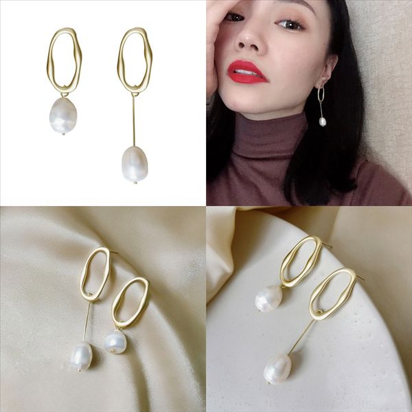 

qng luckyshinenew round amethyst zircon crystal hoop for stud earrings earring fashion vintage earrings stud silver women, Golden