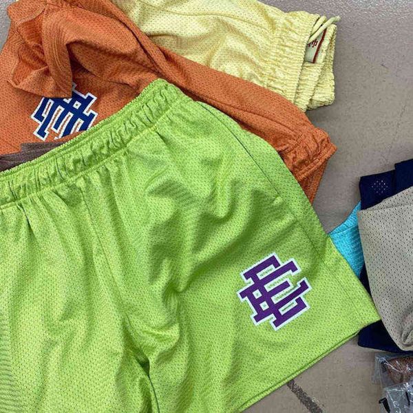 

eric emanuel men's shorts summer ee short newyork city skyline gym fitness mesh quick dry mens basic casual beach basketball football s, White;black