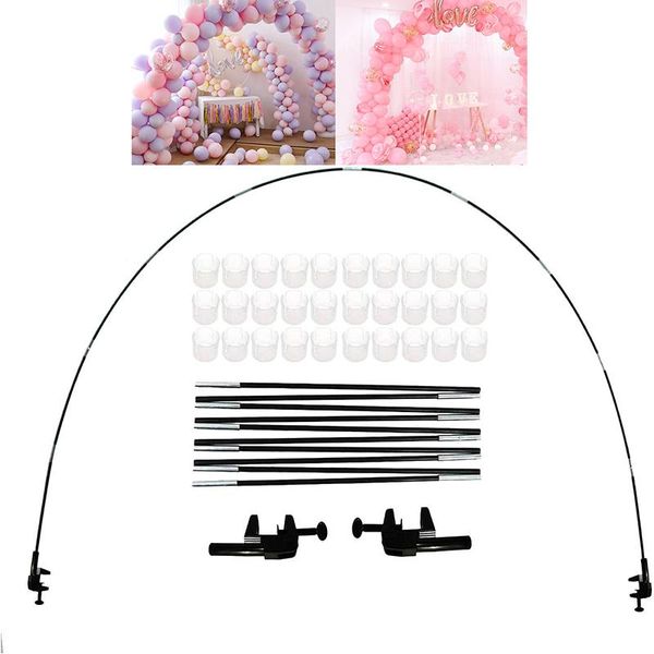 

adjustable table balloon arch kit balloon stand sets balloons for birthday wedding baby shower party decorations celebrations