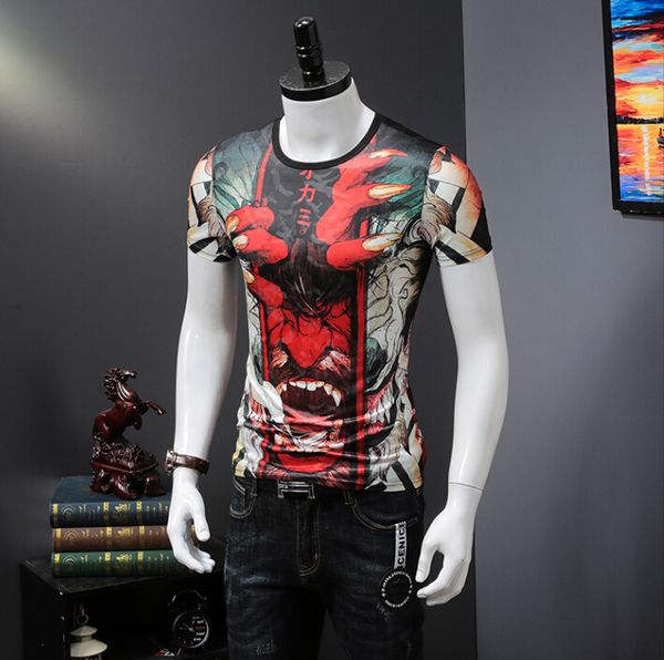 

class t-shirt tees tshirts of cotton hip hop homme 20wh, White