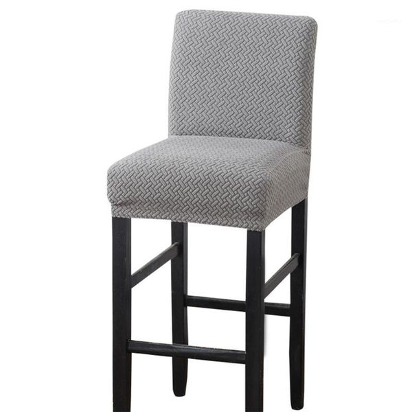 

chair covers cover universal reusable stretch removable polar fleece dining room washable solid anti dust slipcover pub counter stool1