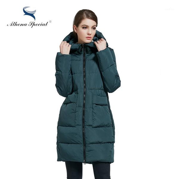 

athena special 2018 brand women winter down jackets and coats plus women's parka hooded warm casual overcoats size plus 5xl 6xl1, Black