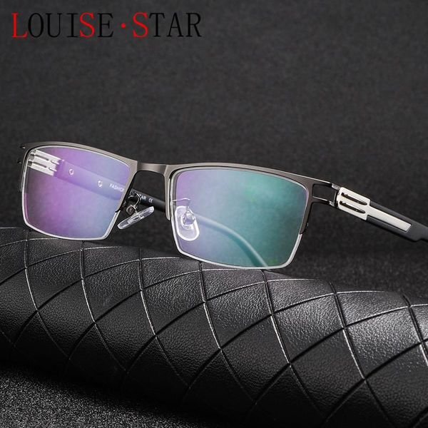 

fashion sunglasses frames business fentleman men's extraordinary temperament glasses prescription frame myopia progressive lens, Black