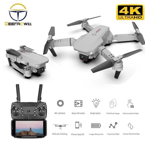 

2020 new e88 pro rc drones 1080p 4k profesional hd camera quadrocopter dron with gift toys1