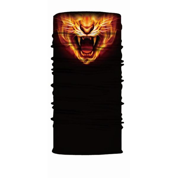 

животное многофункциональное нагруждение logocustom открытый езда спорт солнцезащитная маска бесшовные волшебные бандана животных многофункц, Black