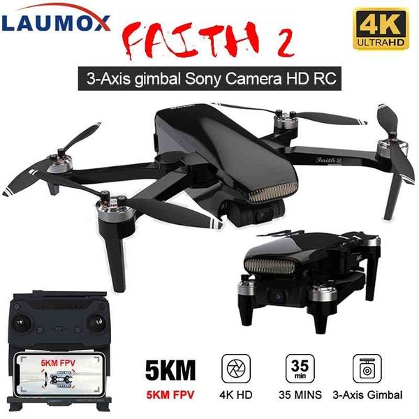 

laumox faith 2 drone 4k gps hd camera 3-axis gimbal quadcopter professional 35min flight rc 5km sg906 pro 2 x8se f11