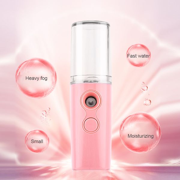 25ml névoa spray USB Nano Facial Pulverizador Mini Handheld rosto Mister Cool Face Humidifier Portátil Facial Samper Spray Hidratante