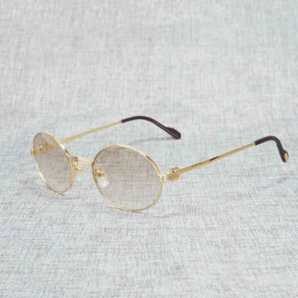 

2022 factory wholesale new vintage round metal frame sunglasses retro shades men for driving clear reading glasses eyewear 008, White;black