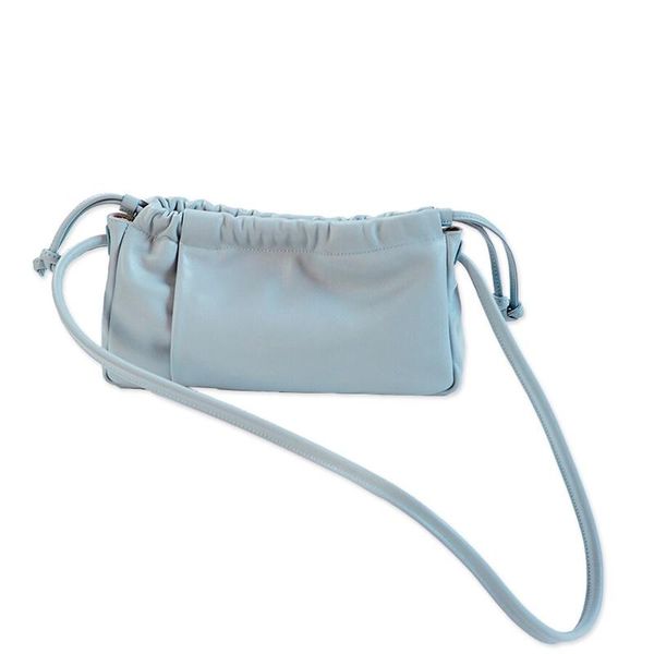 

shoulder bags acrylic chain bag folds portable messenger underarm