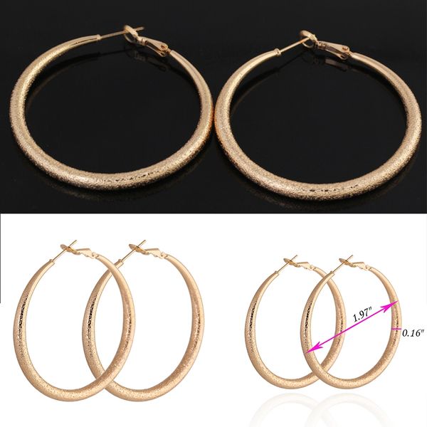 

gold-plated no stone earrings women's sweet style festive good match temperament lady korean style individual, Golden;silver
