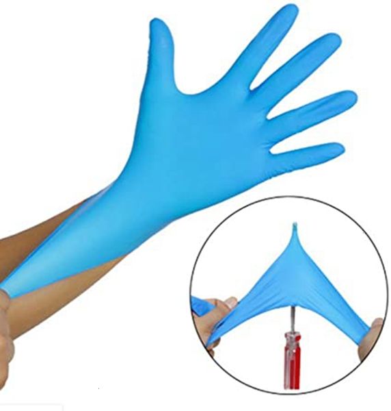 

grade waterproof allergy nitrile work safety food disposable mechanic latex exam house gloves gh279outletcz09