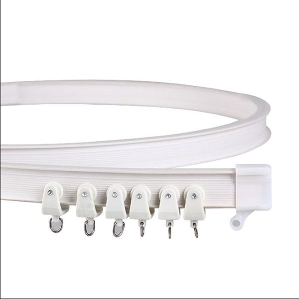 

other home decor curtain rail white modern style visible track nano curtains accessories plastic bendable