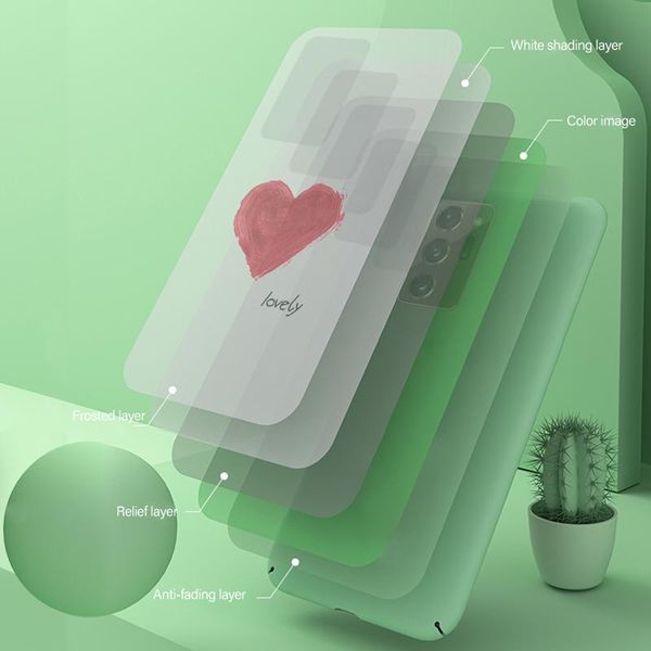 

ультратонкий красочный матовый жесткий пк чехол для samsung galaxy s20 s10 e 5g s9 s8 примечание 20 10 9 8 plus jllqqo