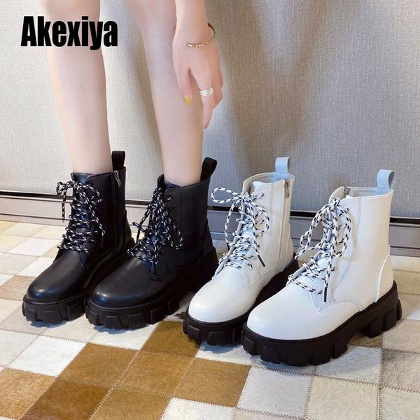 

boots plus size 35-40 autumn casual women pumps warm ankle waterproof high heels snow fashion botas muje u613, Black