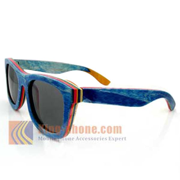 

wholesale maple wood rainbow wooden sunglasses