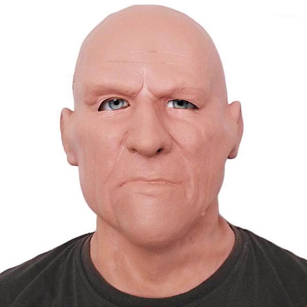 

halloween funny latex mask full another me-the elder man supersoft old masks horror triad makes fun of latex dropshipping1