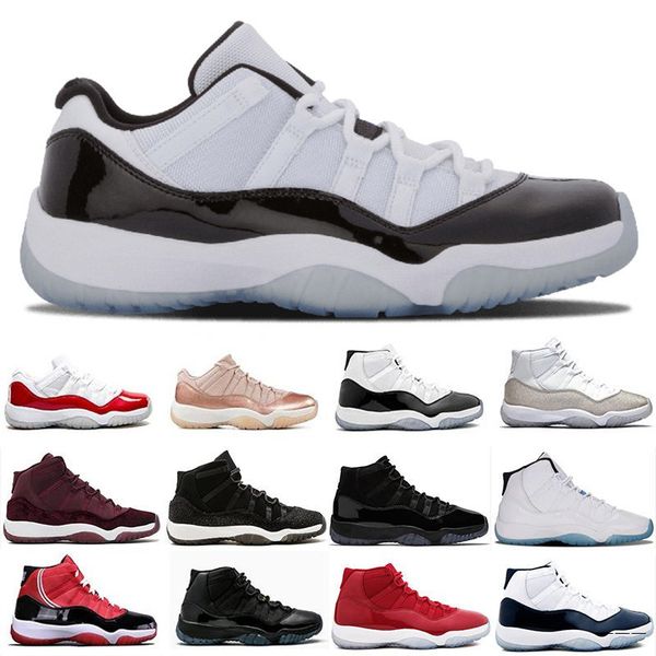 

high 11 11s 25th anniversary bred low blue concord 45 space jam mens basketballs shoes 12 12s indigo reverse flu game royal sneakers fg6p, Black