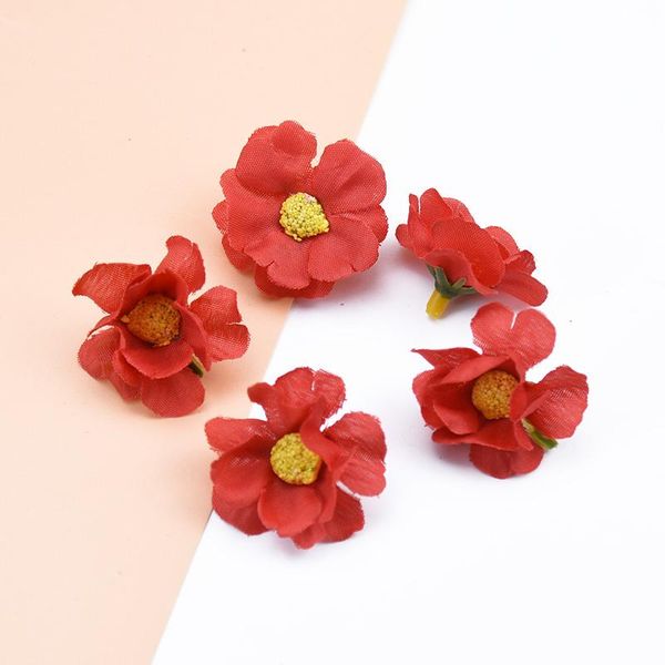 

10 20 3 см silk daisy wedding bridal аксессуары клиренс diy подарки рождественские венок домашний декор искусственные цветы дешевые jlltvn