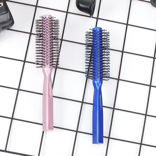 

красота вьющиеся волосы гребень экологически чистые цилиндровые рулонные волосы кисти для волос для волос массаж мягкие зубы гребенью высоко, Silver