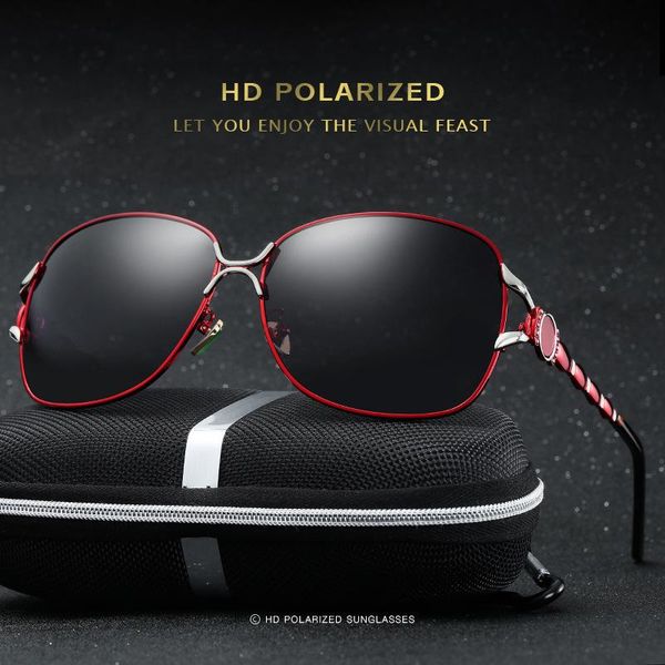 

sunglasses polarized ladies women gradient lens sun glasses oculos feminino lentes de sol mujer bm12, White;black