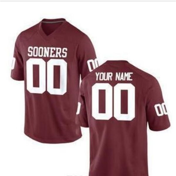 

custom 604s,youth,women,toddler,oklahoma sooners personalized any name and number any size stitched college jersey, Black