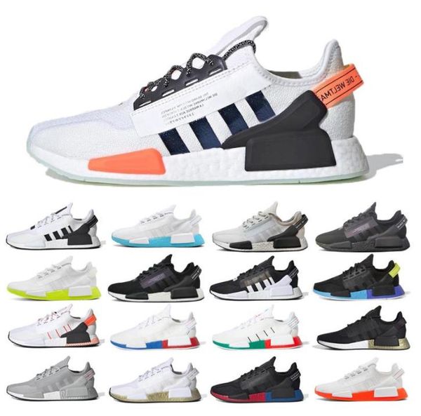 

dazzle camo nmd r1 v2 mens running shoes core black white mexico city oreo og classic aqua tones men women japan sports sneakers