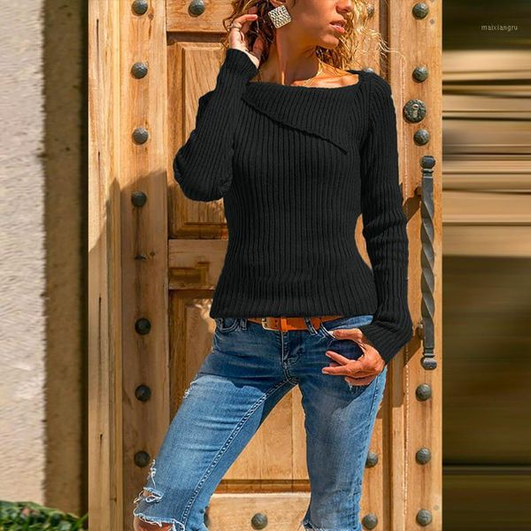 

women autumn winter sweater womens long sleeve solid strips sweater turn-down collar fashion ladies pullover femin f8211, White;black