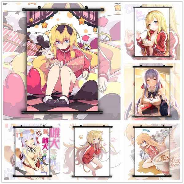 

gabriel dropout tenma gabriel white anime manga wall poster scroll