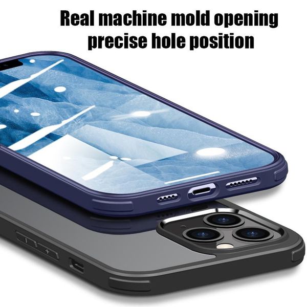 

double sided glass sile case for iphone 12 11 pro max mini protective phone cover capa shell h wmtjtz
