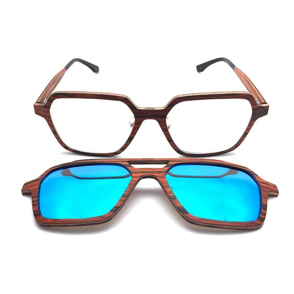 

мода double bridge spring sharge магнитный зажим на шестиугольные солнцезащитные очки