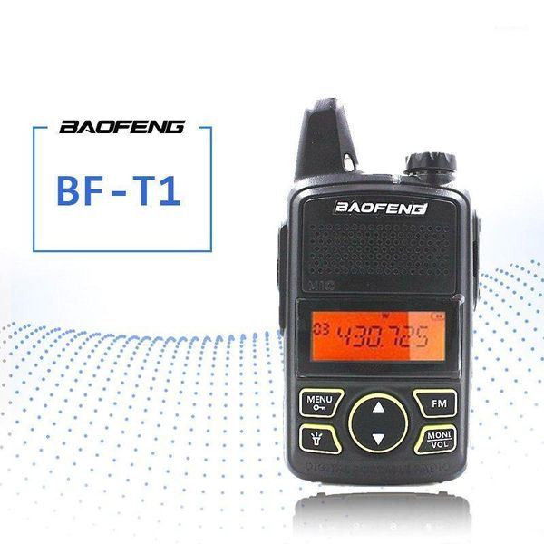 

baofeng t1 mini two way radio bf-t1 walkie talkie uhf 400-470mhz 20ch portable ham fm cb radio handheld transceiver interphone1