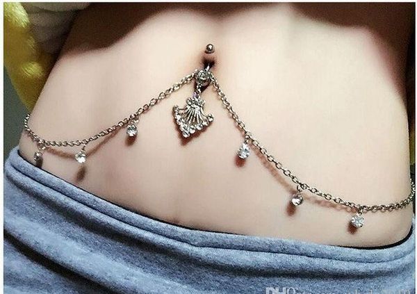 

allergy ring belly rhinestone кольца талия цепи пирсинг пирсинг предотвратите bashcle body ювелирные изделия бар пупок sqcyu beauty888, Silver