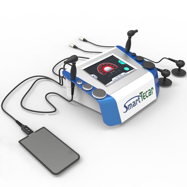 Smart tecar terapia fisioterapia Gadget per la salute diatermia macchina tekar monopolare rf per alleviare lo stress da competizione o recupero