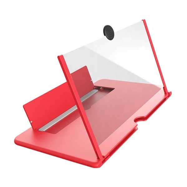 

lcnmch8sapull-type 3d high-definition large screen magnifying glass, retractable mobile phone holdervfd