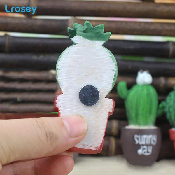 

cactus plants imanes nevera home decoration accessories creative imanes para refrigerador message sticker fridge magnet souvenir wmtfkc