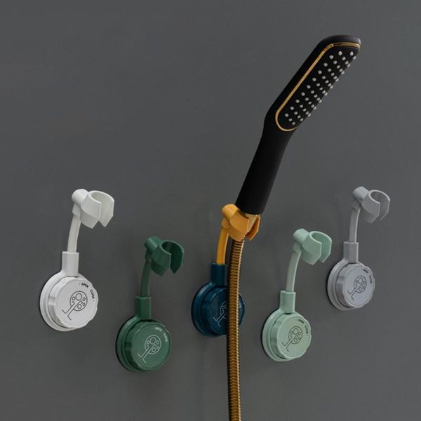 

bath accessory set 360Â° punch-universal adjustable shower bracket bathroom head holder nozzle adjustment adjusting base mount