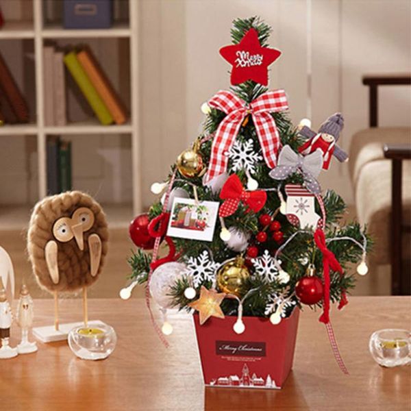 

christmas decorations mini tree ornament for desk50cm ornaments home xmas decoration hanging