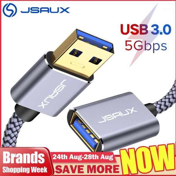 

usb 3.0 extension cable jsaux usb a male to a female extender cord 5gbps data transfer flash drive keyboard mouse 2m/3m1