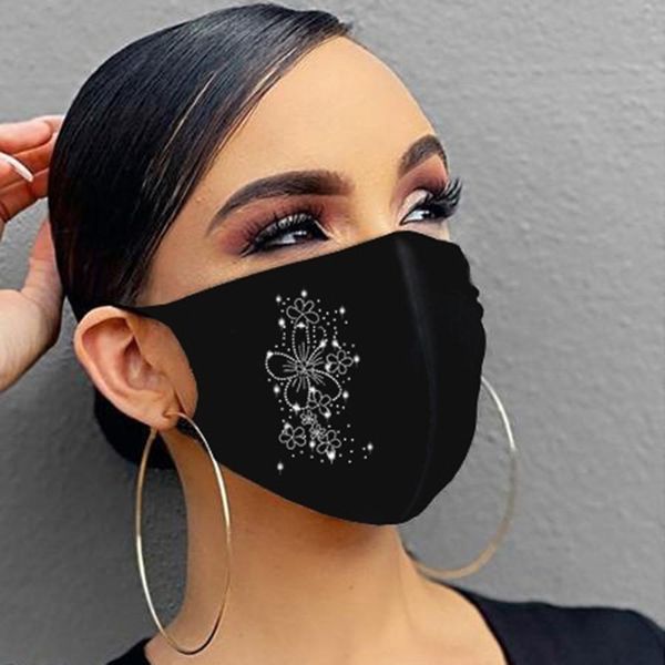 

within 24 hours 1pc winter mask face masks replaceable face mouth cover masks protection face headband bbydem homebag, Black