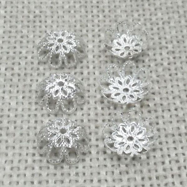 

ювелирные изделия изготовления серьги выводы бусины конечные крышки brincos clasp кисточек цветок филигранный прокладочный шнур обжимные оже