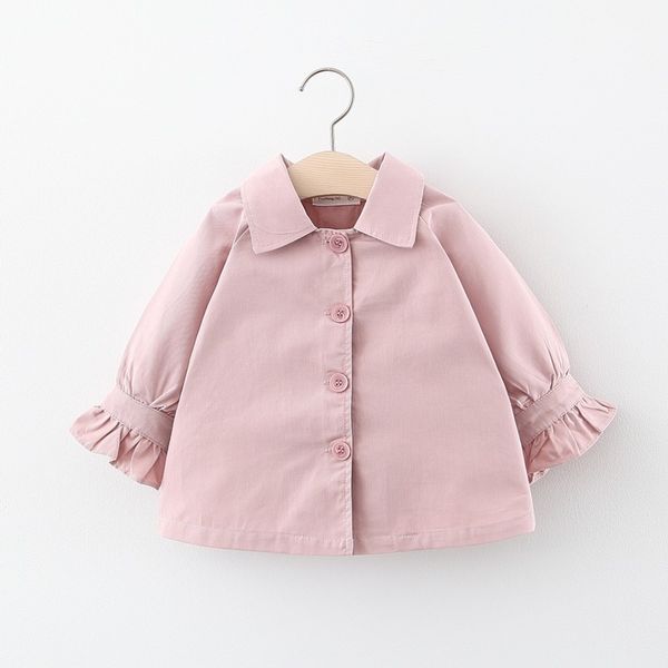 

babyinstar 2020 baby girls clothes solid trench coat kids long sleeve patchwork mesh jacket for girls toddler children clothes lj200828, Camo