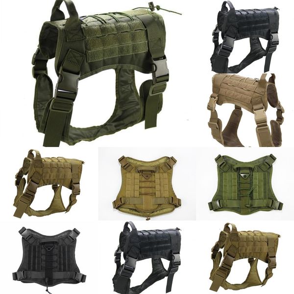 

factory tactical 3 hwjh gear dog outdoor high training quantity apparel k9 zk 1000d adjustable vest colors molle waterpr onq3i, Black;green