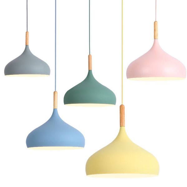 

modern pendant lights pandant lamp nordic loft style design hanging lamp wood dinning room kitchen home decor light fixtures